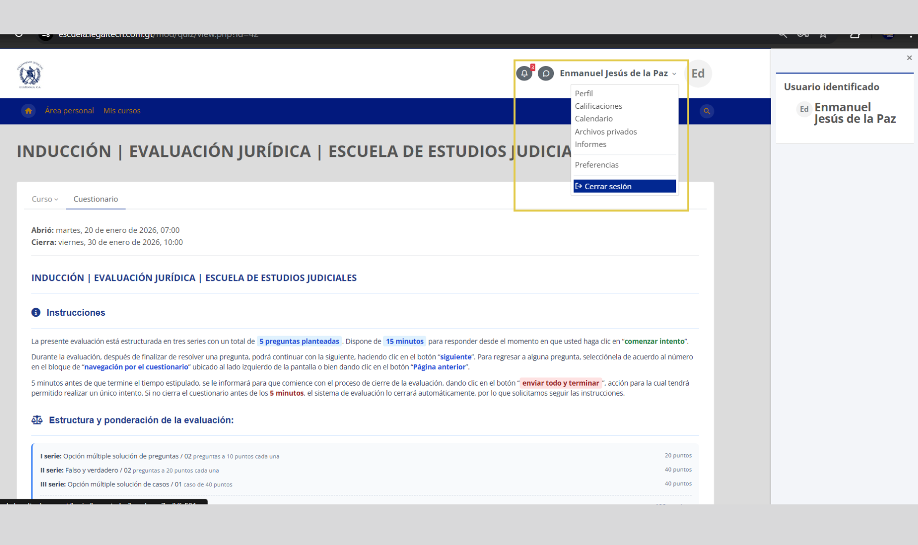 Ventana de impresión